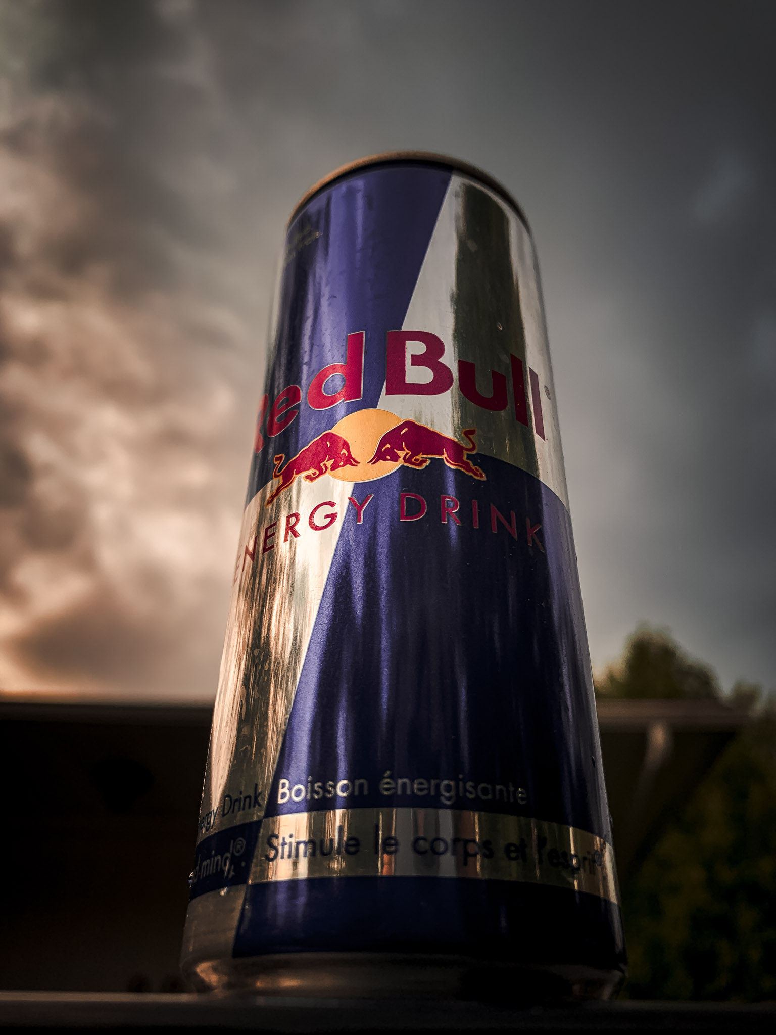 Street scene with natural lighting