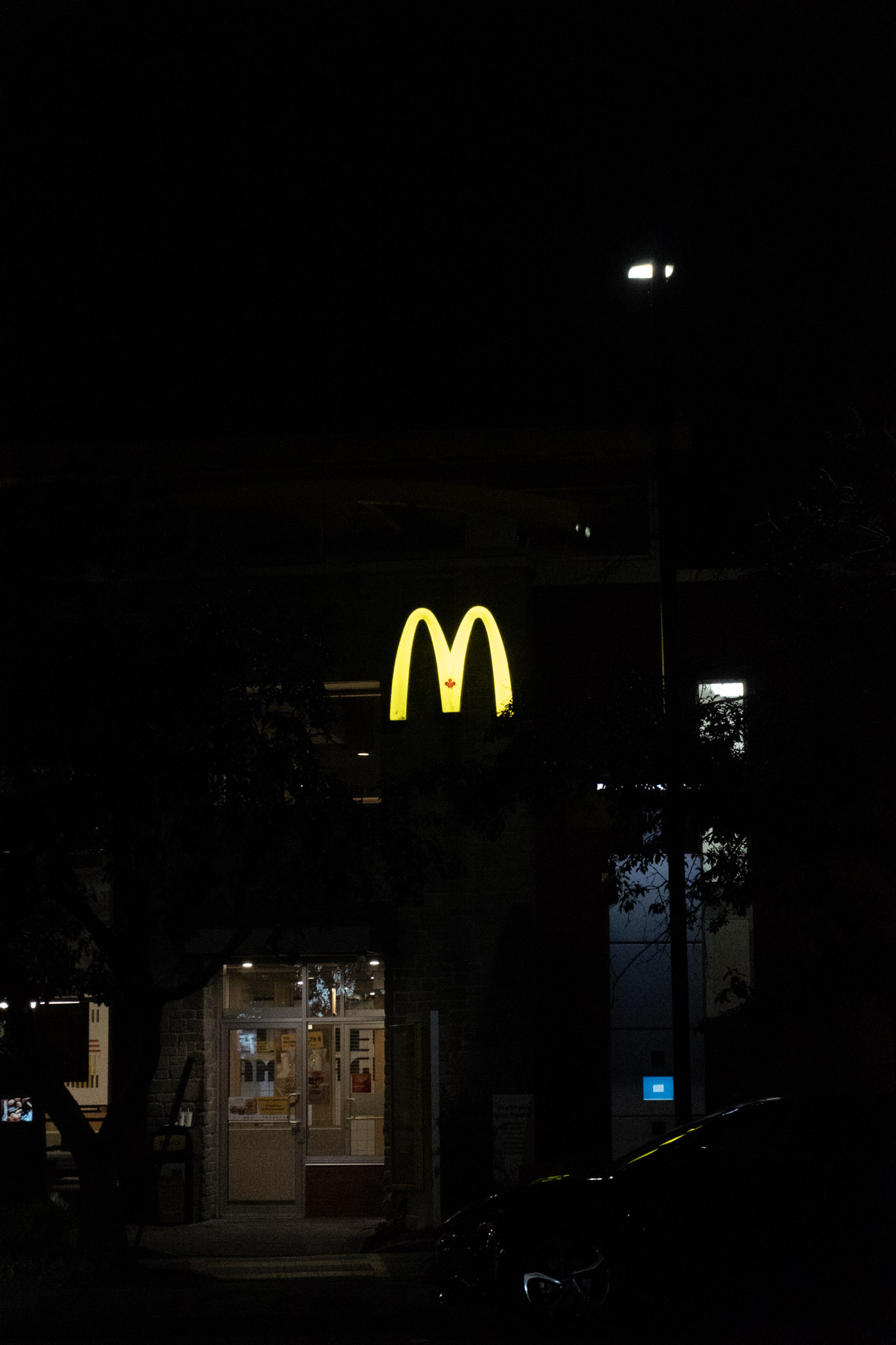 Candid street moment